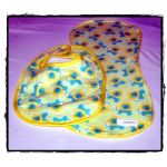 Bib & Burp Cloth Set - Lions