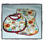 Bib & Burp Cloth Set - Calico