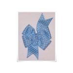 Swiss Dot Pinwheel Bow