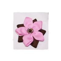 Double Solid Star Flower Bow