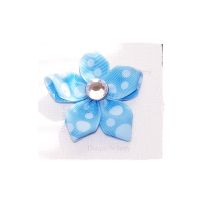 Light Blue Star Flower Bow