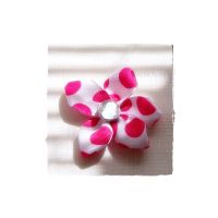 Fuchsia Dots Star Flower