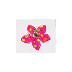 Fuschia Dots Star Flower